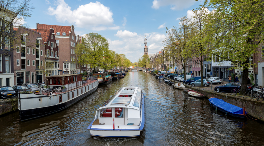 Kanalrundfart i Amsterdam