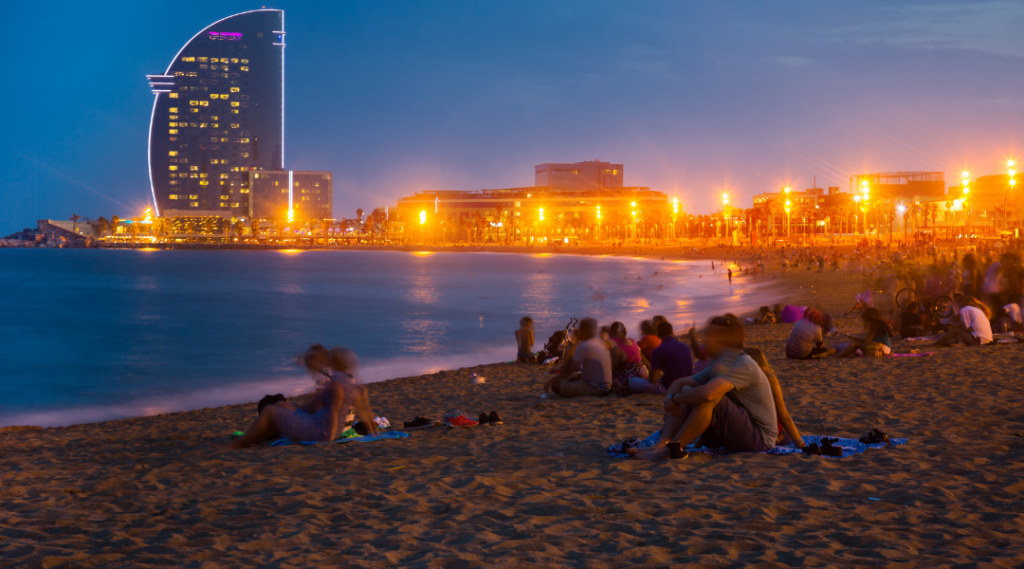 Barceloneta-stranden