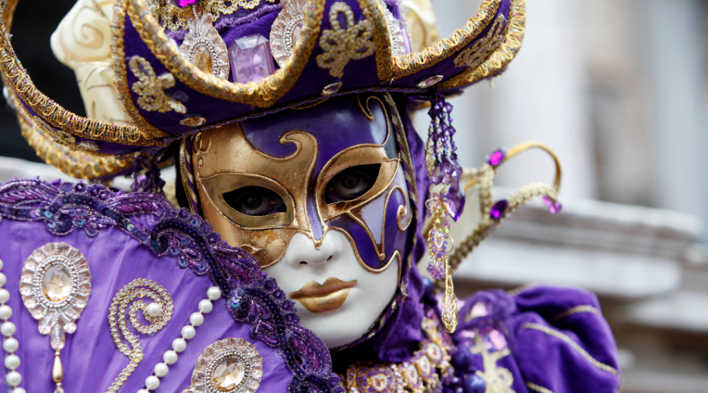 Venetiansk maske