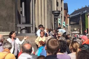 Passeggiata in citt&agrave; a Copenaghen